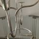 Pair of Tommy Larsen silver brass candlesticks from the 70s