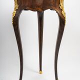 Table "Heart" in Louis XV style, Attributed to Maison Krieger, Circa 18