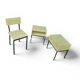 2 x nightstand / matching chair by Kuperus / model Horatio / 1960s