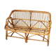 Vintage rattant sofa