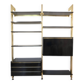 Library, modular unit by Modernindustria Giussano, 1970s