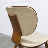 Pair of Baumann chairs No. 831 G1 "design Max Bill" 1960