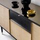 Sideboard Capri Black Mirror Tray