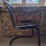 Chaise Willy Rizzo pour Cidue