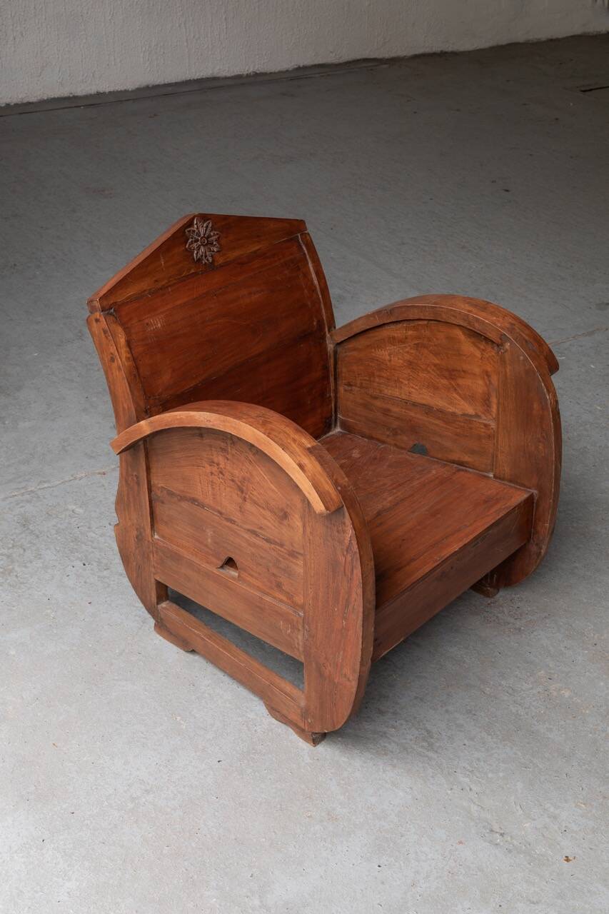 Fireside chairs, Italy, 1960's