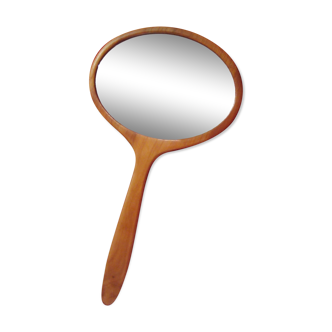Scandinavian hand mirror 44 cm