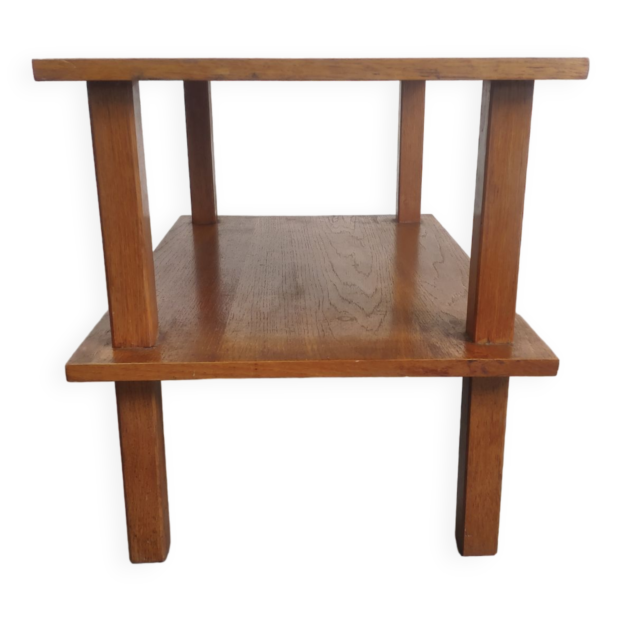 Wooden coffee table with top