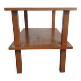 Wooden coffee table with top