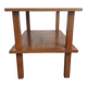 Wooden coffee table with top