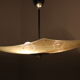 1960s Pendant Light Glass/Chrome, Czechoslovakia