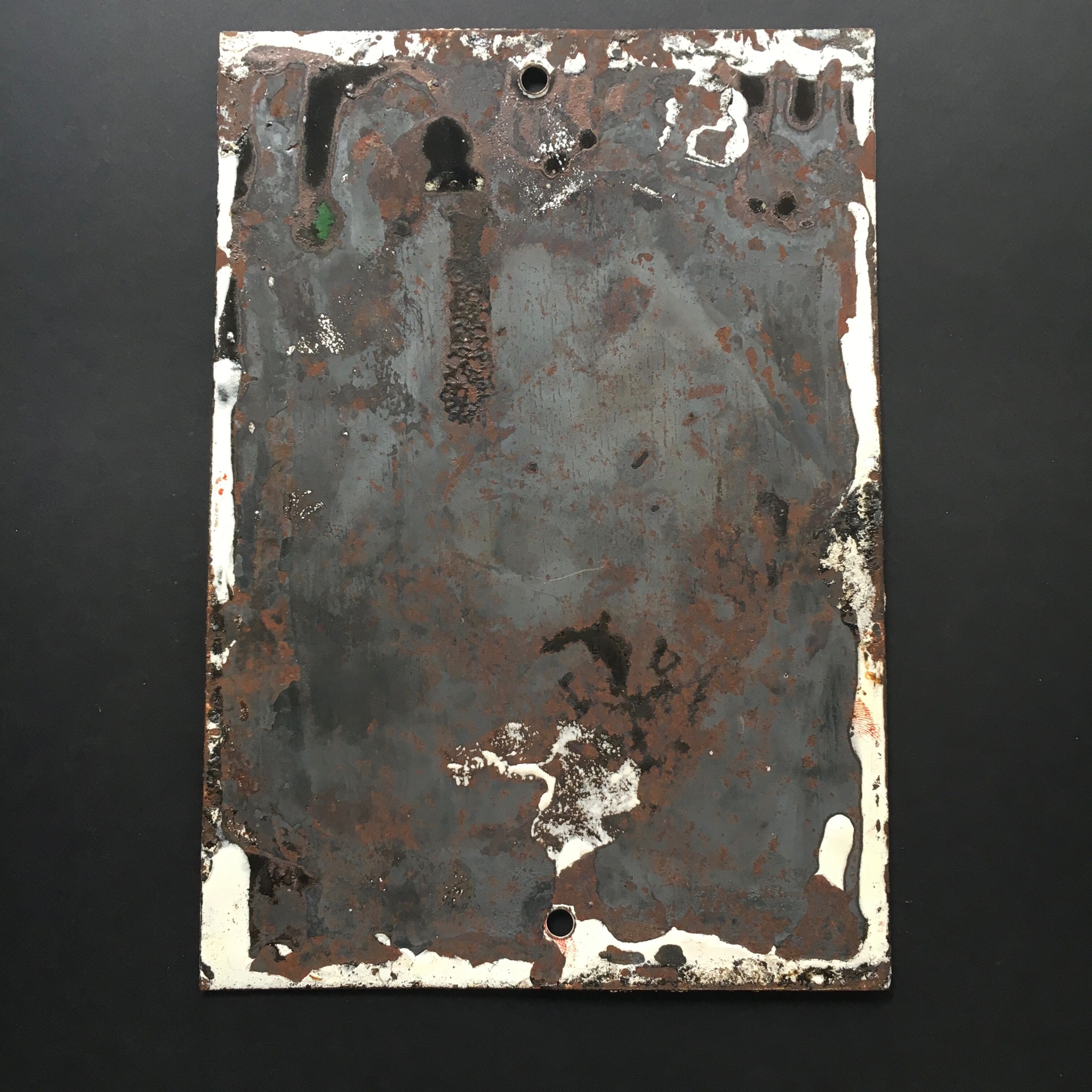 Former plate emaillee soviet "firefighters" cccp