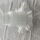 Frosted glass globe, lampshade, art deco ears of wheat pattern