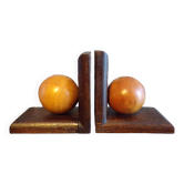 Pair of two-tone Art Deco bookends