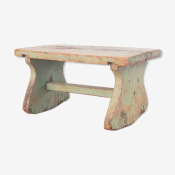 Rustic rocking stool