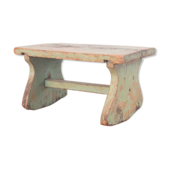 Rustic rocking stool