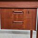 Gunnar Nielsen Tibergaard desk 1960 vintage Scandinavian teak