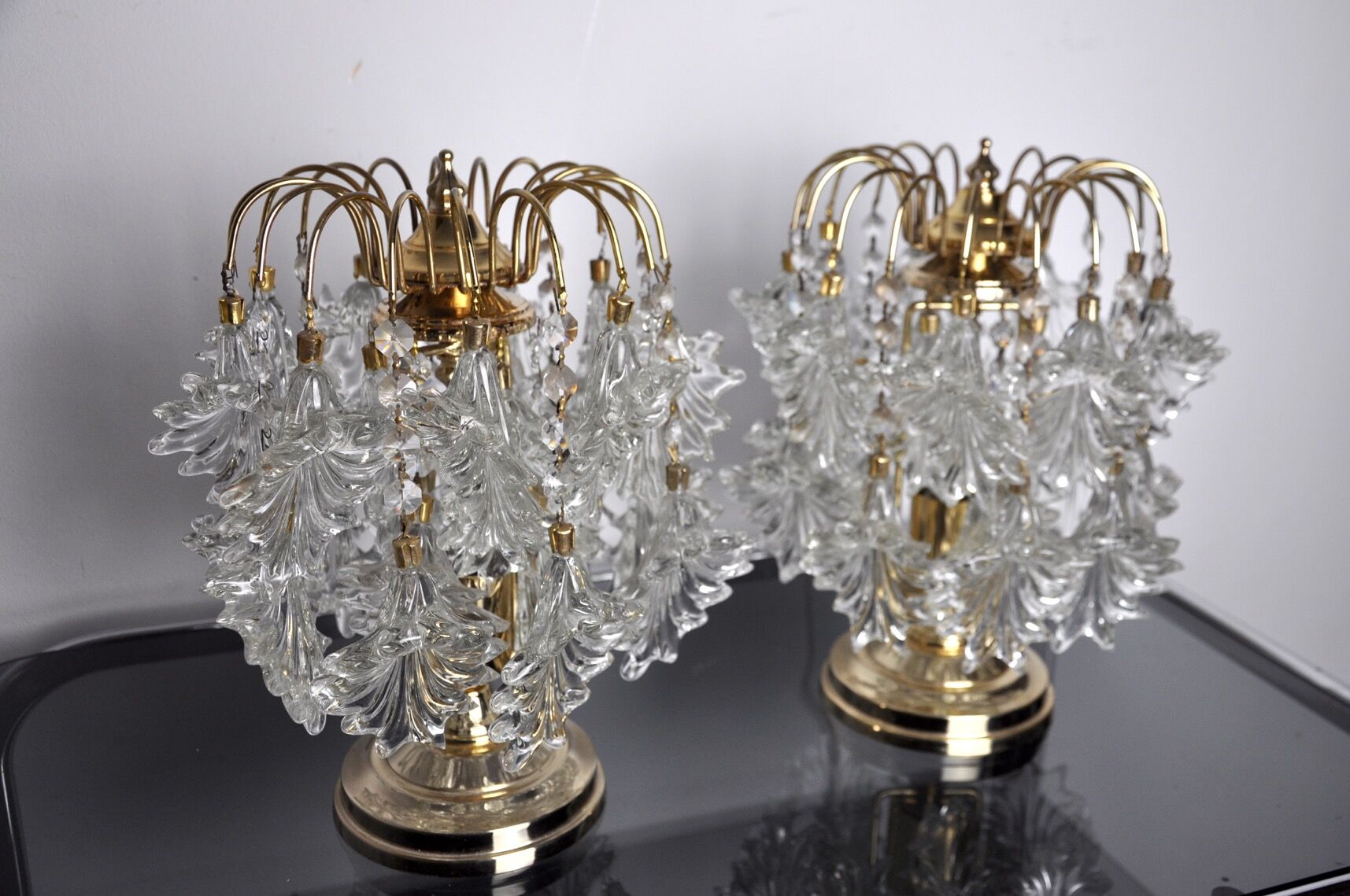 Paire de lampes Kinkeldey, Allemagne, 1970
