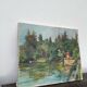 Tableau peinture de paysage huile
