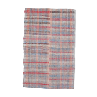 Tapis Kilim multicolore fait main