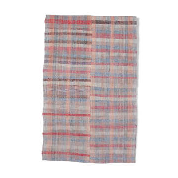 Tapis Kilim multicolore fait main