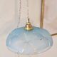 Vintage blue cup suspension