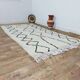 Handcrafted Moroccan Berber Rug 250 X 132 CM