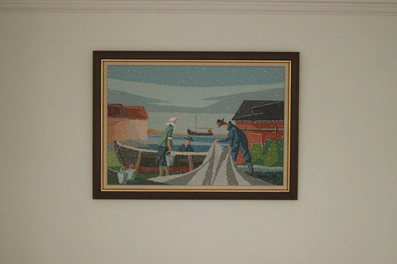 « Pêcheur » de Gunnar Fohlin, 1975