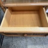 Bamboo storage unit