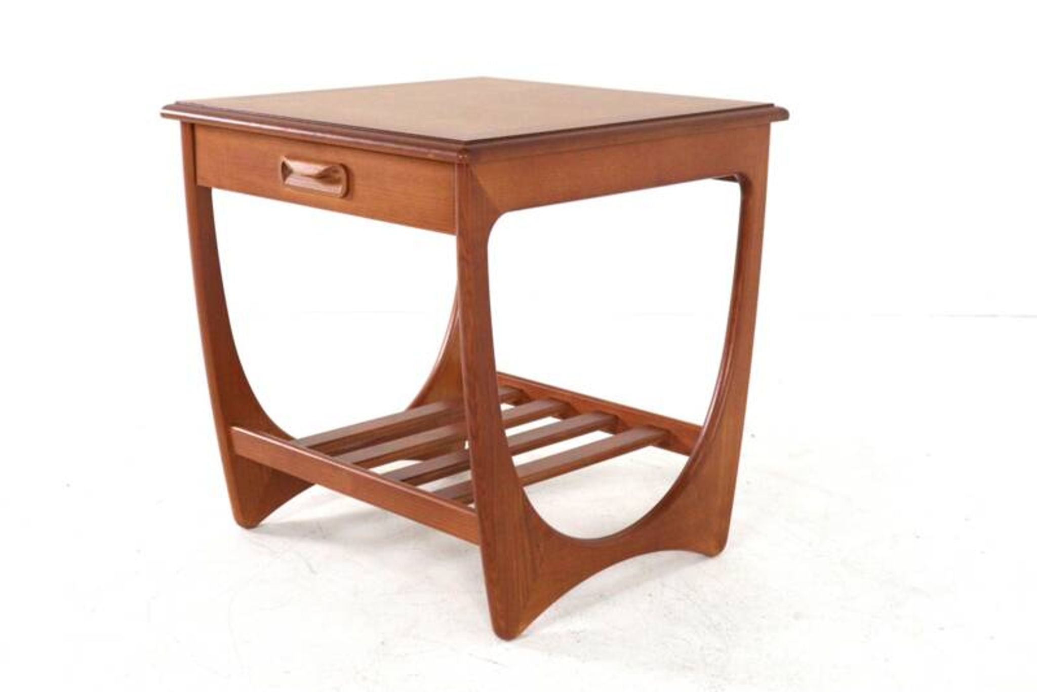G-Plan side table with pull-out drawer - mid century modern