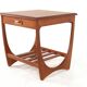 G-Plan side table with pull-out drawer - mid century modern
