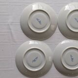 Earthenware cups and saucers