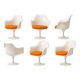 Eero Saarinen & Knoll ensemble de 6 fauteuils