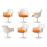 Eero Saarinen & Knoll set of 6 chairs