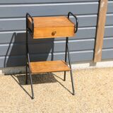 dark bedside table 1960