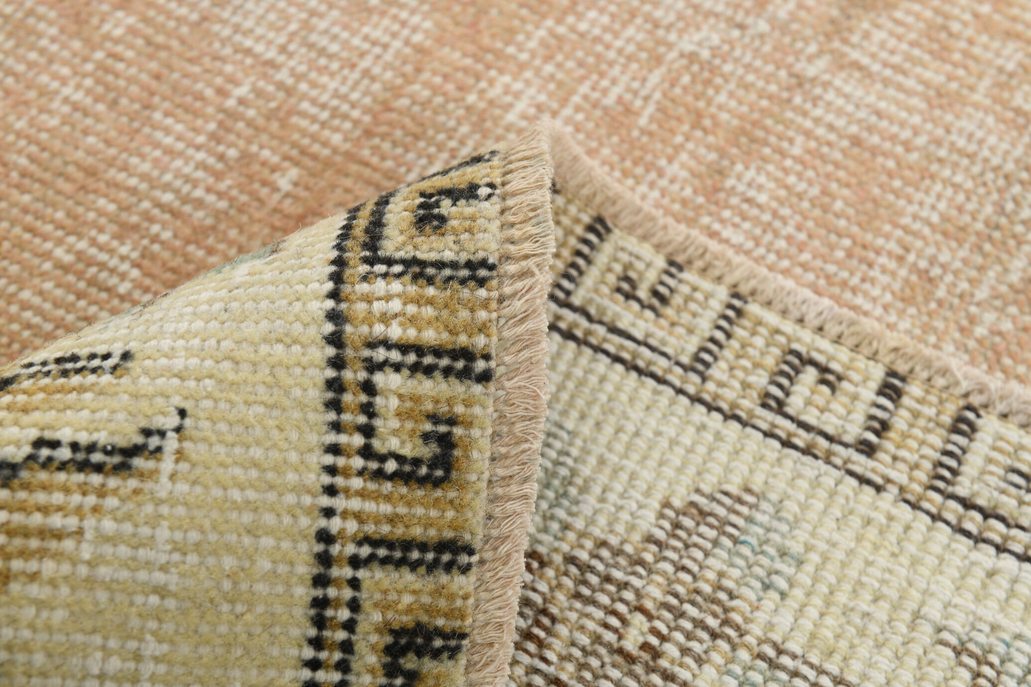 5x9  Faded Classic Turkish Vintage Tapis Rug, 272x172Cm