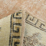 5x9  Faded Classic Turkish Vintage Tapis Rug, 272x172Cm