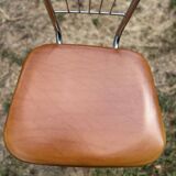 Set of 4 vintage Soudex Vinyl chairs