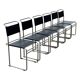 Set of 6 B5/B40 Chairs with Tubular Frame attributed to Marcel Breuer