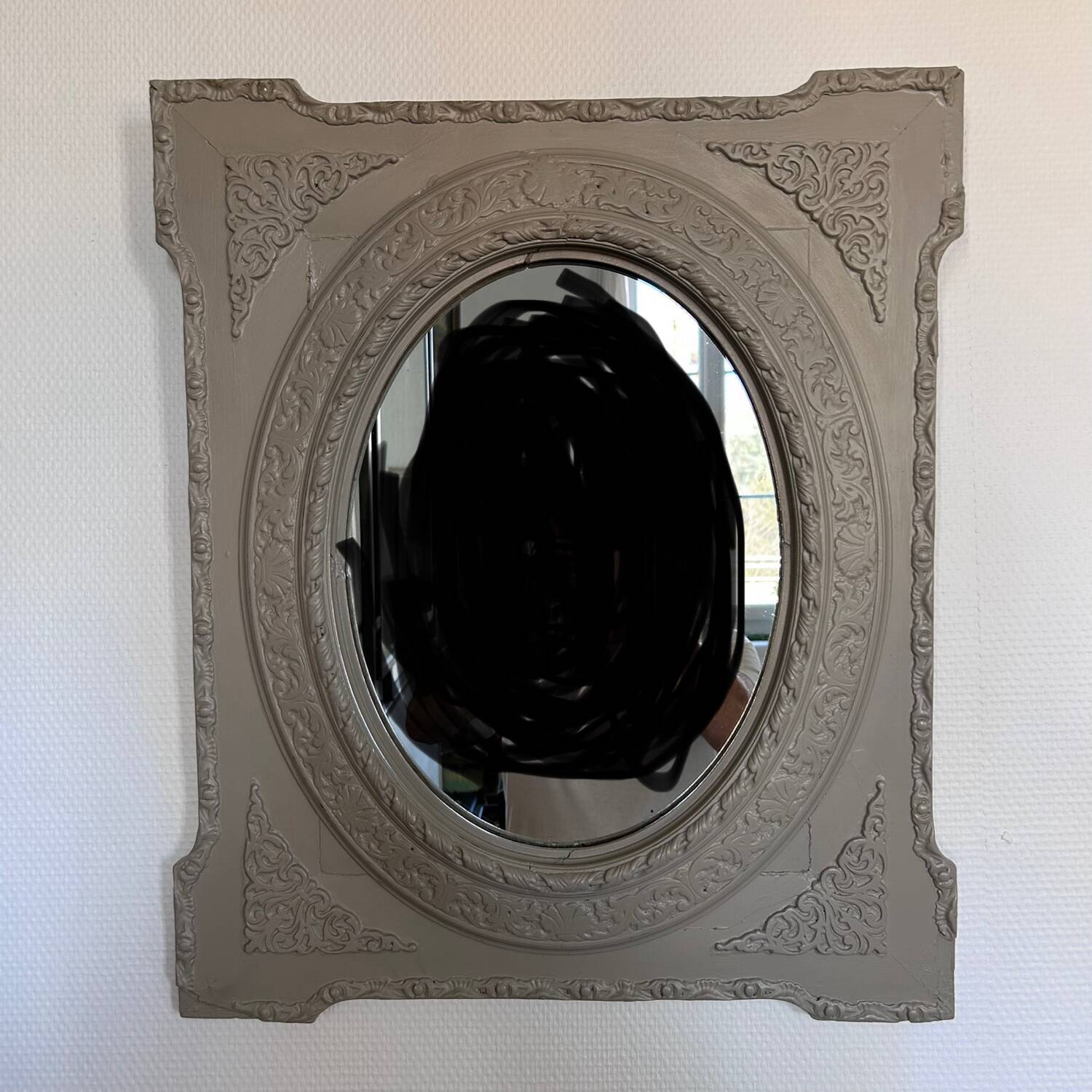 Napoleon III mirror repainted