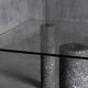 Marble and Glass Dining Table by Massimo Vignelli, Italy, 1980s