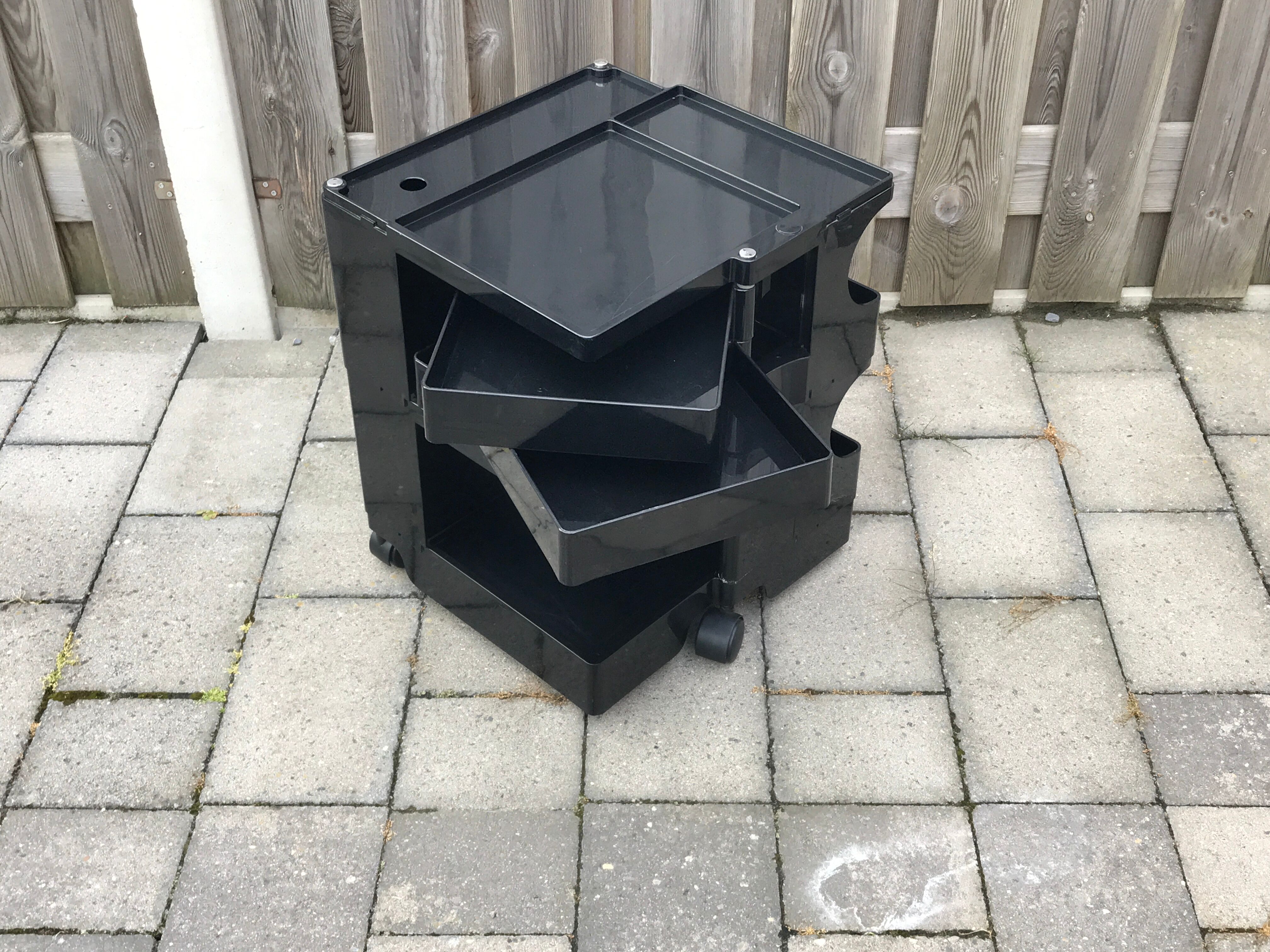 Boby 2/3 trolley by Joe Colombo for Bieffeplast, 1970