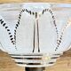 Old small Art Deco lamp 1930 golden basin Ezan one