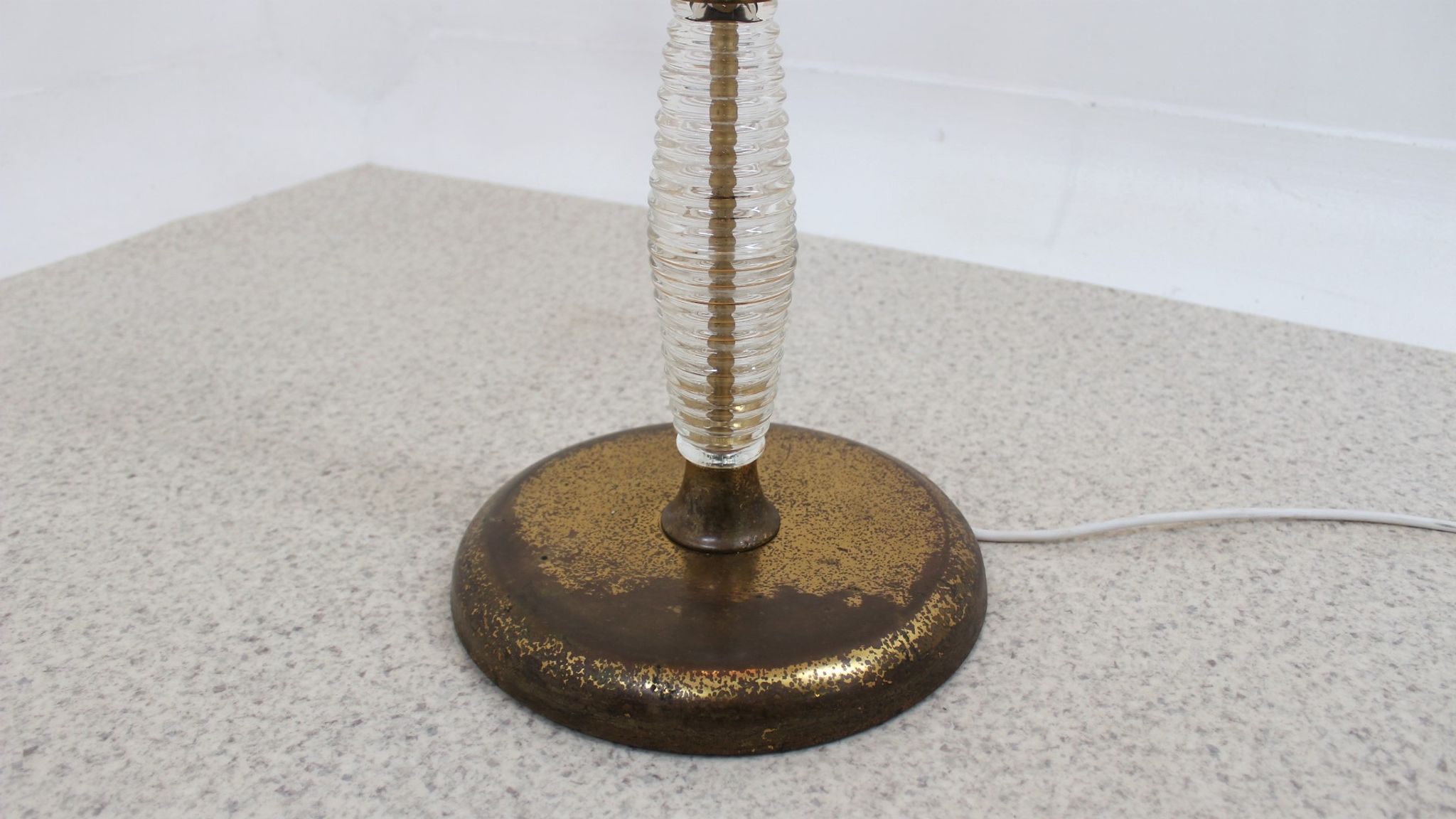 Lampadaire Ercole Barovier en verre des années 1940