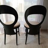 Set of 2 Baumann mouette bistro chairs
