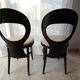 Set of 2 Baumann mouette bistro chairs