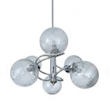 Suspension Vintage 70 Chrome Verre