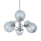 Vintage 70 Chrome Glass Suspension