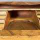 Louis XV slant-top desk in marquetry from the 18th century.