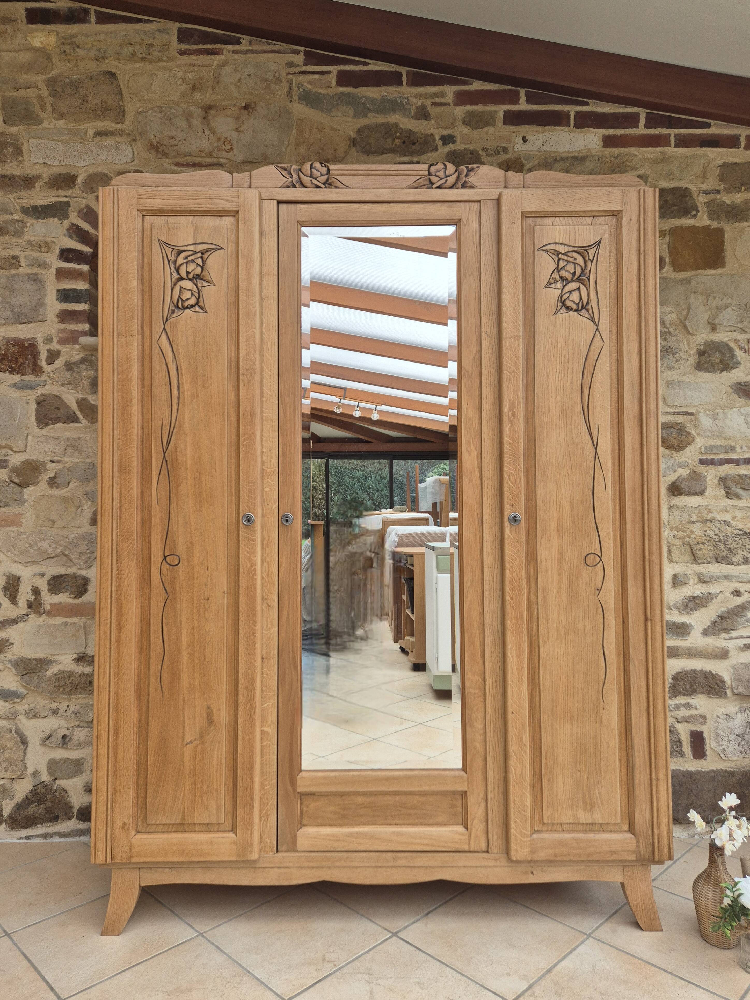 Parisian art deco wardrobe