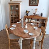 Oval table